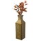 Uniquewise Antique Style Metal Bottle Shape Gold Floor Vase for Entryway, Living Room or Dining Room, Small QI004442.S - alternate 1